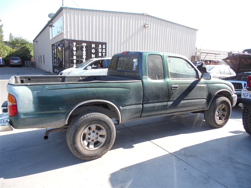 1999 TOYOTA TACOMA SR5 EXTRA CAB GREEN 2.7 AT 2WD PRERUNNER Z19777